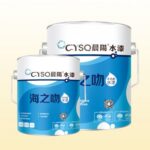 Water-based paint [half matt]
